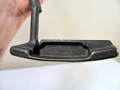Vintage Ping Anser Putter 85068 33  In Length Ping Old Master Sur Fit Grip • $33