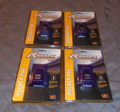 Nintendo 64 System N64 Rumble Pak Controller Pack- NAKI ROCKER Purple NEW SEALED • $38.97