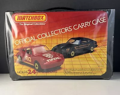 Matchbox Official Collectors Carry Case Holds 24 Die Cast Cars 1983 • $15.85