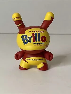 Rare Kidrobot Andy Warhol Masterpiece Munny - Brillo - Awf - Urban Vinyl Toy 3” • $56.21