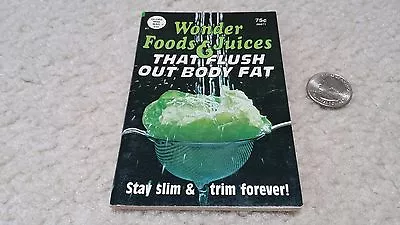 Globe Mini Mag #816 Wonder Foods & Juices That Flush Out Body Fat 1987 NOS • $4.74