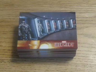 2013 Upper Deck Marvel IRON MAN 3 Trading Card Complete 60 Card Set • $4.99