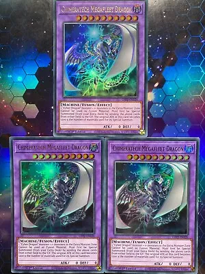 YUGIOH! PLAYSET - CHIMERATECH MEGAFLEET DRAGON (GFP2 - EN126) Ultra 1st Ed! • £1.89