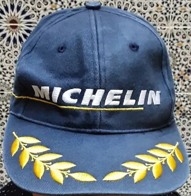 MICHELIN - MICHELIN MAN ON BLUE PODIUM BASEBALL CAP Size OSFA • £15