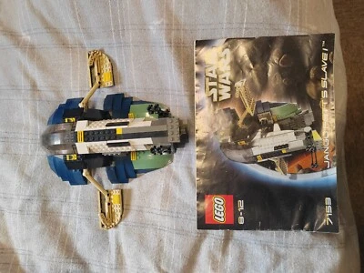 £130 • Buy Jango Fett's Slave 1 Lego Set 7153 Star Wars With Instructions 