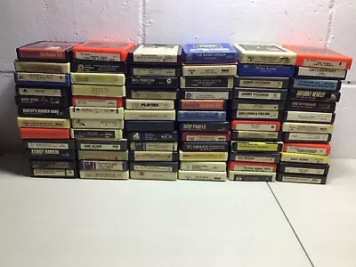 8 Track Tapes Lot Of 72 Various Artist Lennon Parton Not Tested Or Serviced #6 • $84.99