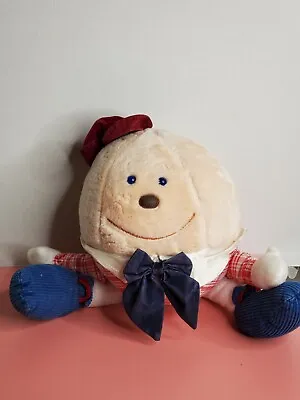Vintage Humpty Dumpty Stuffed Doll Commonwealth Stuffed Animal Nursery Rhyme 90s • $22.50