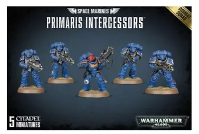 Warhammer 40k Primaris Intercessors Space Marines Combat Squad NOS • $26.99