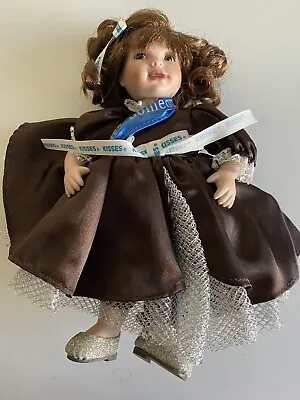 Marie Osmond  Hershey Kisses  Porcelain Keepsake Doll No Box 9 Inch • $11.99