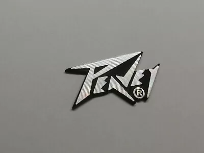 Replacement Peavey Sticker  Speaker Logo Badge Small Aluminum Aftermarket  • $9.95