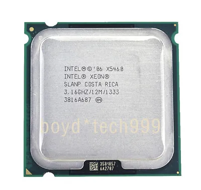 Intel Xeon X5460 E5440 E5450 X5450 CPU LGA775 Processor • $14.69