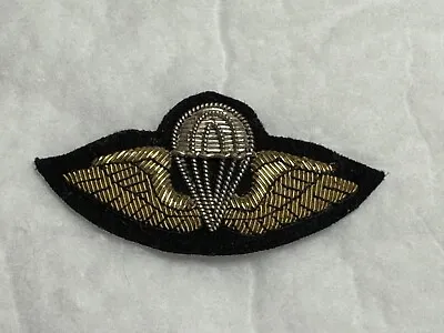 Malaysia Army Navy Air Force Bullion Paratrooper Wings Basic • $22
