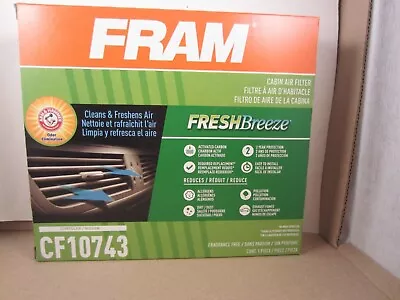 New CF10743 Fram FreshBreeze Cabin Air Filter For Dodge And Chrysler • $10.99