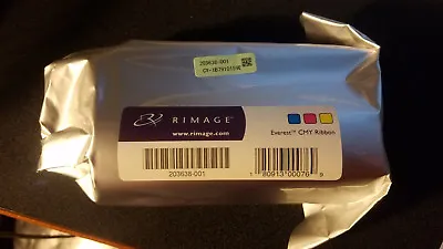 Rimage Everest III/II 3 CMY Print Ribbon Color 203638-001 Free Ship 180913000769 • $199.99