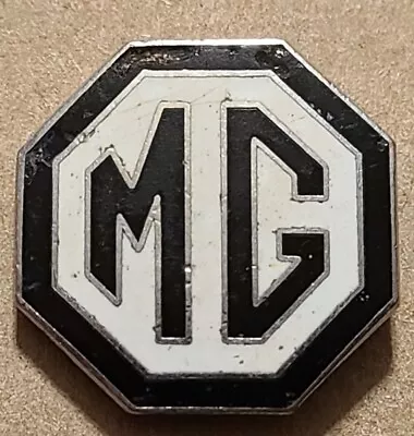 Vintage MG Car Club Badge Enameled Emblem Logos Made In England • $30