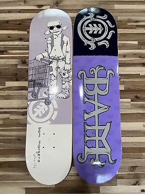 $1500 • Buy Bam Margera Element Skateboard Decks Afterlife/ 25th Anniversary JACKASS CKY