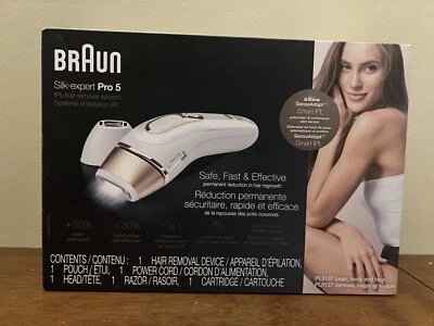 $96 • Buy Braun Silk-Expert Pro 5 PL5137 IPL Permanent Hair Removal System