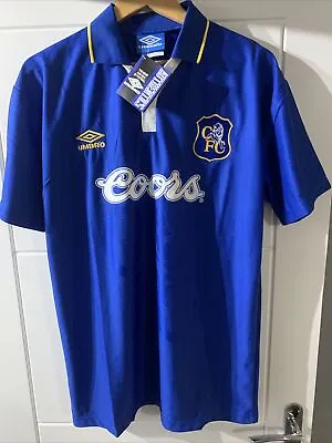 £35 • Buy Chelsea FC 1997/98 Home Jersey, Size (LARGE)