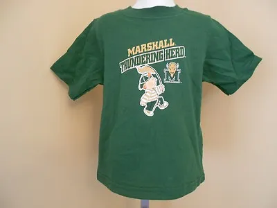 New- Marshall Thundering Herd Toddler Sizes 2T-3T-4T Green Shirt By Starter • $5.56