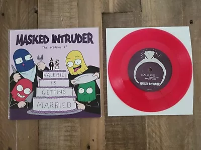 Masked Intruder / Dan Vapid And The Cheats Wedding 7 Inch Vinyl Red /100 NEW • $16.99