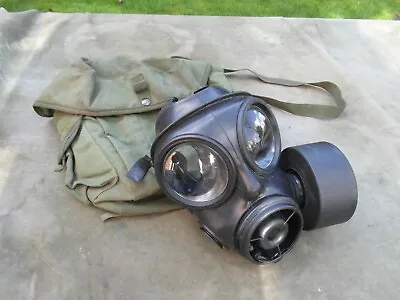 British Avon S10 Size 4 Small Gas Mask Respirator W/ Filter & Haversack • £134.99