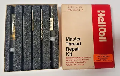 HELI-COIL Master Thread Repair Kit Size 8-32 5401-2 • $69.95
