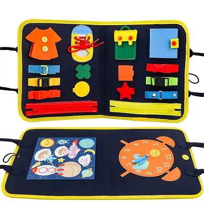 Toddler Busy Board Toys For 1-4 Year Old Toddlers Activity Board Sensory BvaGs • $22.89