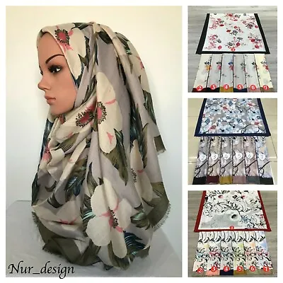 Premium **MAXI VISCOSE** Rectangle Shape Scarf Hijab Shawl 180 X 90 Cm • $8.25