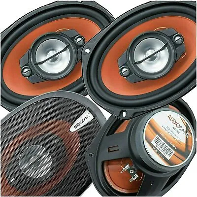 4x Audiobank Premium  6x9  2000 Watt Max 4-Way Car Audio Stereo Coaxial Speakers • $68.99