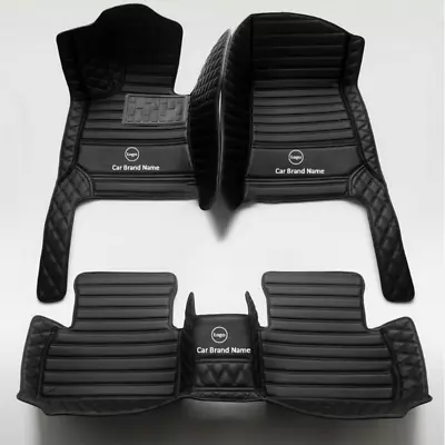 For Mercedes Benz Car Floor Mats Waterproof Luxury Carpets Mats All Model Custom • $59.81