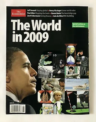The Economist Magazine The World In 2009 • $12