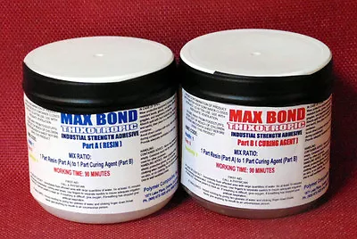 Epoxy Structural Glue Marine Grade NonSag -Bonds Metal Wood Steel Concrete FRP • $31.39