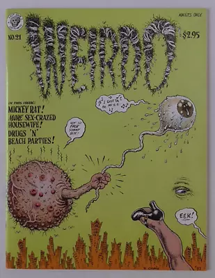 R. Crumb - WEIRDO  #21 - ( Last Gasp 1987 - First Print ) • £11.99