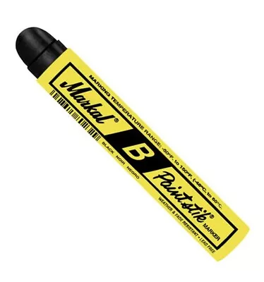 (PACK OF 12) Markal 80220-B Paintstik Solid Paint Marker Crayon Black • $24.98