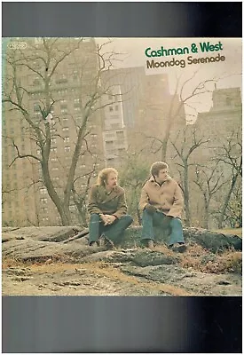 Cashman & West Moondog Serenade 1973 Vinyl Album • $1.56