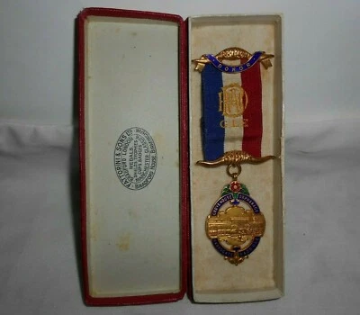 £12 • Buy RAOB GLE Grove House Orphanage Buffaloes Donor Medal Presented To C W Owen C.P
