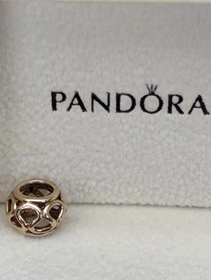 $250 • Buy  Genuine Pandora 14ct Yellow Gold Intertwined Openwork Charm 750452 585 ALE