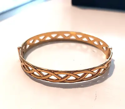 Rolled Gold Celtic Bangle • £30