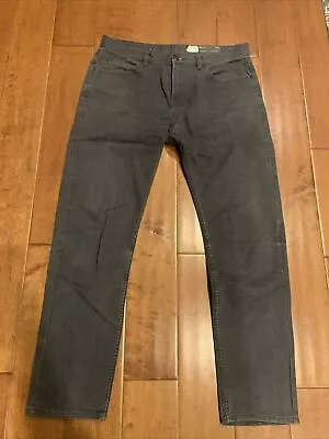 Matix Jeans Surveyor Classic Taper Durable Mens 34x32 Dark Wash Black • $14