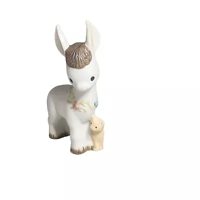 1981 Hallmark Faithful Donkey Mary Hamilton Nativity Bisque Figure QD1002 IOB • $14.94