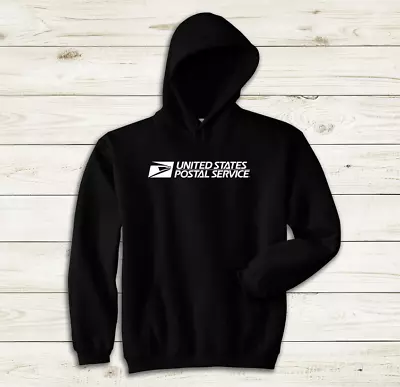 Postal Worker Hoodie USPS Post Office Hooded White Logo • $29.99