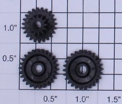 K-Line K2200-14 MP-15 Black Plastic Gears (Set Of 3) (1) • $5