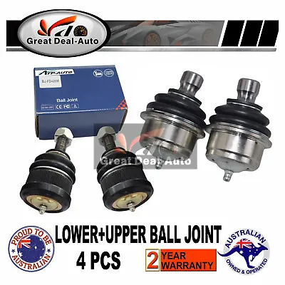 Set Of 4 For Ford Falcon Au Ba Bf Inc Xr6 Xr8 Upper Lower Ball Joint Bj425/426 • $72