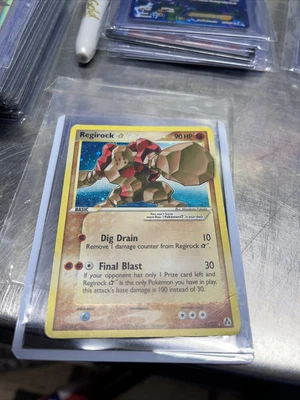 $60 • Buy 2006 Pokemon Card EX LEGEND MAKER REGIROCK GOLD STAR 91/92 Holo