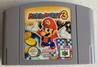 Mario Party 3 Nintendo 64 Game Pak Vintage Collectable • $134.50