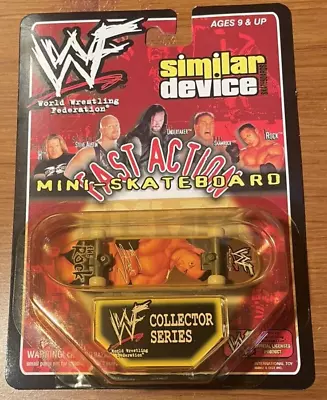 1999 WWF Fast Action Mini Skateboard The Rock • $8.95