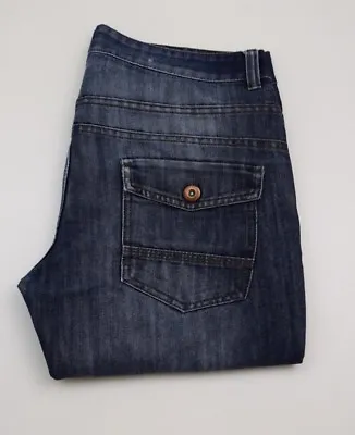 J254 Denim .co Mens Stone Wash Jeans W34 L30  • $7.57