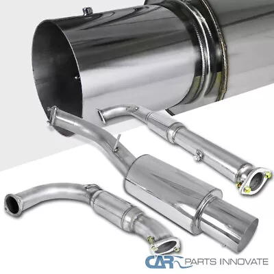 Fits 95-99 Mitsubishi Eclipse GST 2.0L Turbo Catback Exhaust Muffler System • $153.95