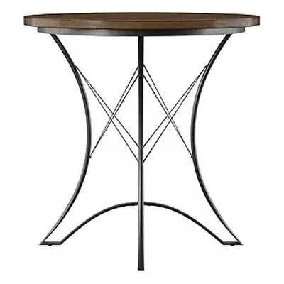 Bowery Hill Round Counter Height Dining Wood Table In Birch • $165.27