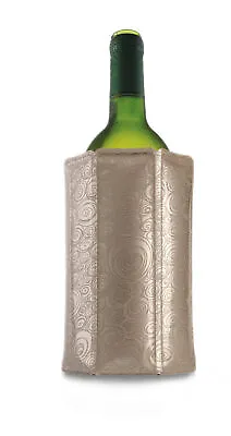 $15.95 • Buy Vacu Vin Rapid Ice Active Cooler Wine Bottle Chilling Sleeve, Platinum